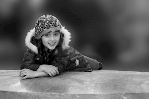 August 2016 - B & W Portrait